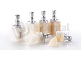VITA - VITABLOCS Triluxe forte UNIVERSAL, A1,TF-14 - CAD/CAM - VITABLOCS TriLuxe Forte - Universal - # EN1MU2366965 ( Feldspar Glass Ceramic ) 