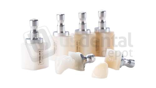 VITA - VITABLOCS TRILUXE  FORTE 2M2C TF14/14   (5PK)  - CAD/CAM - VITABLOCS TriLuxe Forte - CEREC - # EC42M2CTF1414 ( Feldspar Glass Ceramic ) 