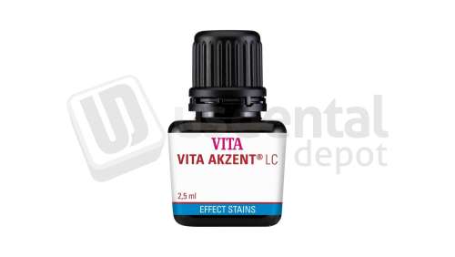 VITA - VITA AKZENT LC EFFECT STAIN, black, 2,5 ml - CHARACTERIZATION - Akzent LC - # B5156425