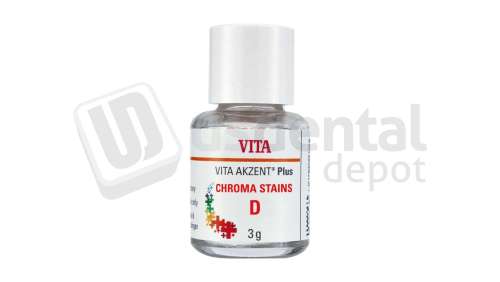 VITA - AKZENT Plus CHROMA STAINS, CHROMA D, 3g (Powder) - CHARACTERIZATION - Akzent Plus - # B5050D3