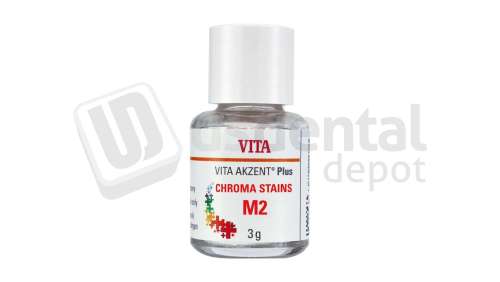 VITA - AKZENT Plus CHROMA STAINS, CHROMA M2, 3 g (Powder)  - CHARACTERIZATION - Akzent Plus - # B5050M23