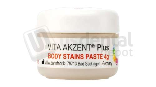 VITA - AKZENT PLUS BODY STAINS PASTE, BS01, Yellow, 4g - CHARACTERIZATION - Akzent Plus - # B505014