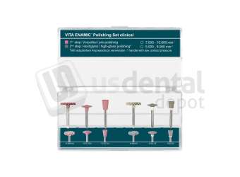 VITA - Enamic Polishing Set, Clinical - POLISHING - ENAMIC - # EENPSETCV1