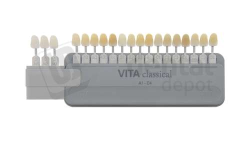 VITA - VITA classical A1 – D4 shade guide w VITA Bleached Shades - Shade Products - Shade Guide set - # G027CBS