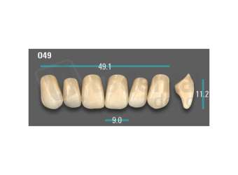 VITA - VIONIC EXCELL DD FRAME Anterior, A1, O49 - Teeth - Vionic Frames - # AGA1O49