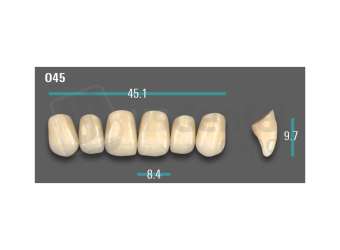 VITA - VIONIC EXCELL DD FRAME Anterior, A3, O45 - Teeth - Vionic Frames - # AGA3O45