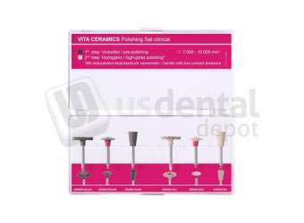VITA - VITA CERAMIC Polishing - CLINICAL GREY PRE-POLISH - Brush - 3 pcs - Polishing - Ceramics - # ERWW14DMF3