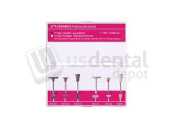 VITA - VITA CERAMICS Polishing Set CLINICAL - Polishing - Ceramics - # ECEPSETC