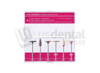 VITA - VITA CERAMICS Polishing Set TECHNICAL  - Polishing - Ceramics - # ECEPSETT
