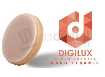 DIGILUX-Hybrid - SUPER CRYSTAL Hybrid Ceramic Multilayer Disc 98.5mm LT BL1 x 25mm Zirc-Na-Noceramic CAD/CAM- # - # HYB-001