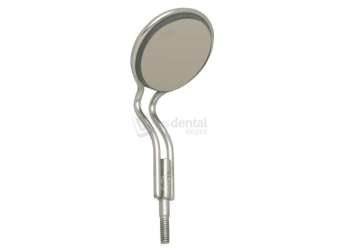 Mirrors Head, Single, Front Surface, CS Cone Socket  Double Sided #4  (7/8" Diameter) - Diagnostic  12pk