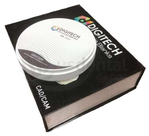 DIGITECH - ML 4D FUNCTIONAL 98x30mm  BL3 (OM3 ) Dental Zirconia discs  Multi-Layer 98.5mm ( 98mm )