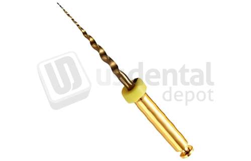 PRO-Taper GOLD Endo 19mm # SX SHORT YELLOW / ORANGE  6 Box - #SX - # PROTG-25SX