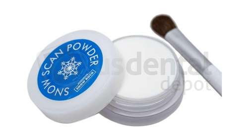 SNOW ROCK  - CAD CAM SCAN POWDER  - MICRO THIN STICKS TO EVERYTHING - brush included # SP2101A