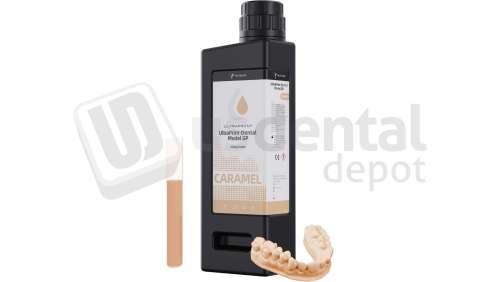 HEYGears - UltraPrint-Dental Model GP - Caramel，1000g/bottle(HD)，V1.0- 1 - # MA.002.796(B)