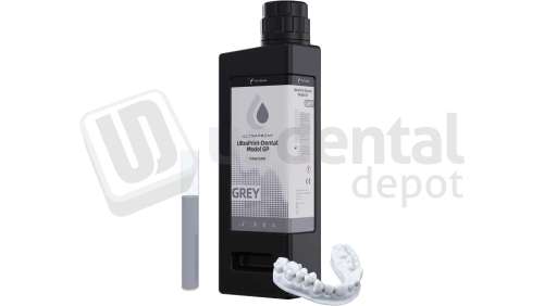 HEYGears - UltraPrint-Dental Model GP - Grey，1000g/bottle(HD)，V1.0- 1 - # MA.002.591(B)