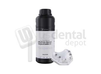 HEYGears - UltraPrint-Dental Surgical Guide UV - Transparent，500g/bottle(HD)，V1.0- 1 - # MA.002.593(B)