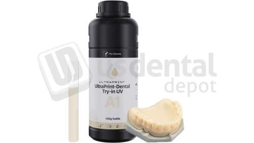 HEYGears - UltraPrint-Dental Try-in UV - A1，500g/bottle(HD)，V2.0- 1 - # MA.002.647(B)