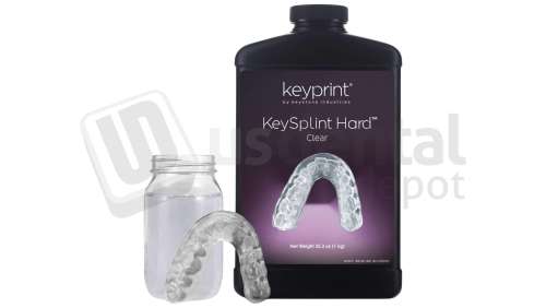 HEYGears - UltraPrint-Dental Hard Splint UV - Clear，1000g/bottle，V1.0（For A2D HD）- 1 - # 23010200685