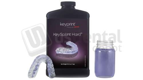 HEYGears - UltraPrint-Dental Hard Splint UV - Transparent，1000g/bottle，V1.0（For A2D HD）- 1 - # 23010200684