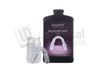HEYGears - UltraPrint-Dental Soft Splint UV - Clear，1000g/bottle，V1.0（For A2D HD）- 1 - # 23010200687
