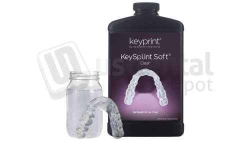 HEYGears - UltraPrint-Dental Soft Splint UV - Clear，1000g/bottle，V1.0（For A2D HD）- 1 - # 23010200687