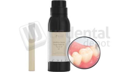 HEYGears - UltraPrint-Dental Tough Teeth For Try-in UV - A1，500g/bottle(HD)，V1.0- 1 - # MA.002.595(B)