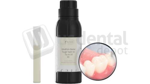 HEYGears - UltraPrint-Dental Tough Teeth For Try-in UV - B1，500g/bottle(HD)，V1.0- 1 - # MA.002.644(B)