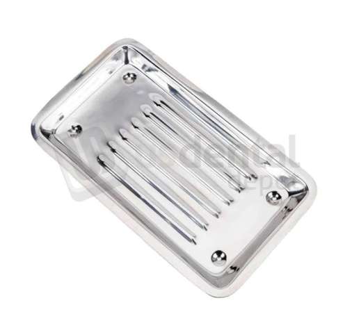 INSTRUMENT TRAYS - Stainless steel - 8.5in * 4.25in - To be used as set up tray, general consultation, surgery and Perio 1pk