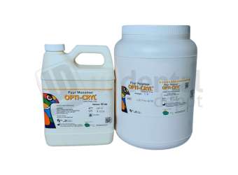 OPTI-CRYL Pour Acrylic Resin 5lb/2.5kg Shade: Light PINK Veined Powder & Liquid 1 At ( P&L)  -