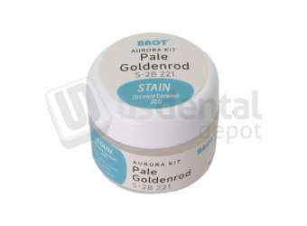 MIIYEN - AURORA - Stain Pale Goldenrod ( Trans Straw ) 4gr Zirconia Coloring Stain - # Pale-Gold