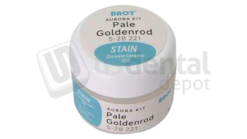 MIIYEN - AURORA - Stain Pale Goldenrod ( Trans Straw ) 4gr Zirconia Coloring Stain - # Pale-Gold