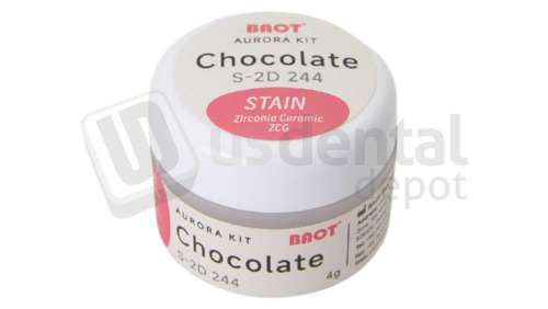 MIIYEN - AURORA -  Stain Chocolate ( Trans Fissure ) 4gr Zirconia Coloring Stain - # Chocolate