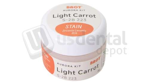 MIIYEN - AURORA - Stain Light Carrot (Trans Mamelon Wheat ) 4gr Zirconia Coloring Stain - # Light-Carrot