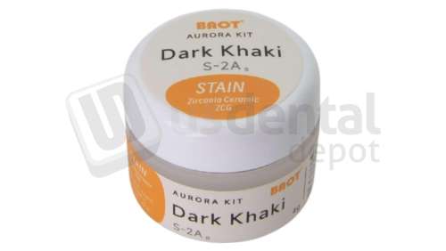 MIIYEN - AURORA - Stain Dark Khaki ( Trans Halo Autumn ) 4gr Zirconia Coloring Stain - # Dark-Khaki
