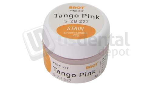 MIIYEN - PINK - Stain Tango Pink ( Merlot ) 4gr Zirconia Coloring Stain - # Tango-Pink
