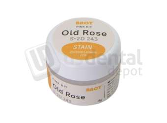 MIIYEN - PINK - Stain Old Rose ( Sorbet ) 4gr Zirconia Coloring Stain - # Old-Rose