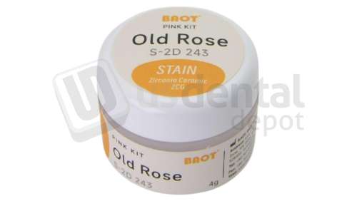 MIIYEN - PINK - Stain Old Rose ( Sorbet ) 4gr Zirconia Coloring Stain - # Old-Rose