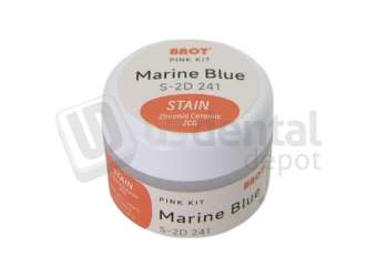 MIIYEN - PINK - Stain Marine Blue ( Trans Midnight ) 4gr Zirconia Coloring Stain - # Marine-Blue