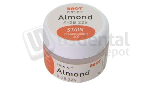 MIIYEN - PINK - Stain Almond ( Trans Copper ) 4gr Zirconia Coloring Stain - # Almond