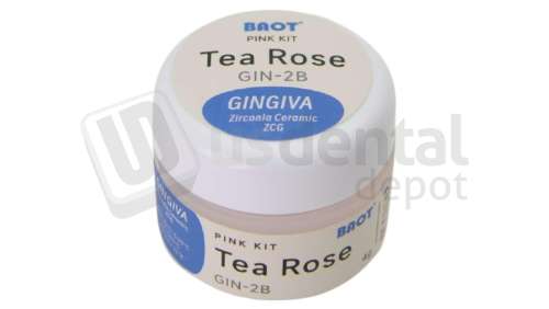 MIIYEN - PINK - Gingiva Tea Rose ( Trans Frost ) 4gr Zirconia Coloring Stain - # Tea-Rose1