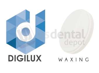 DIGILUX - WHITE Wax Casting Disc 98.5mm x 10mm - 1pk