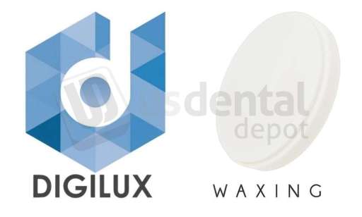 DIGILUX - WHITE Wax Casting Disc 98.5mm x 10mm - 1pk