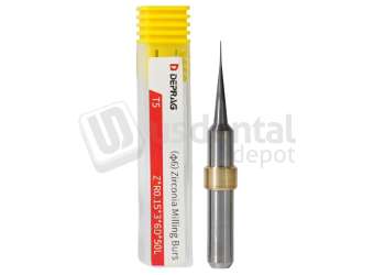 DEPRAG - T5 - ZIRCONIA DC Ø0.3mm Ball Head 6mm S 50 L - Cad/Cam burs # Z*R0.15*3*6D*50L ( 500-600 units )