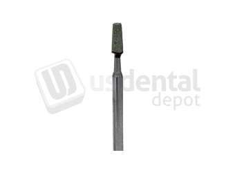 BESQUAL - Green Mounted Stone #44 Small Flat End Taper - # 101-1244
