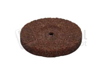 BESQUAL - Red/Coral Unmounted Stone Abrasive Wheel #302 - # 103-2302