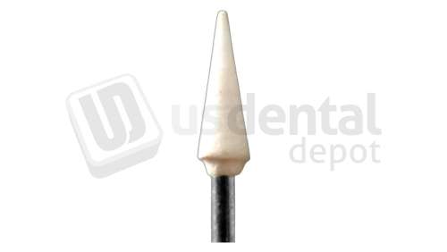 BESQUAL - FG White Mounted Stone #CN1 - Cone - # 106-101