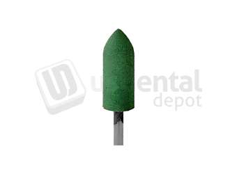 BESQUAL - Green Medium Rubber Points 10/PACK - # 205-212