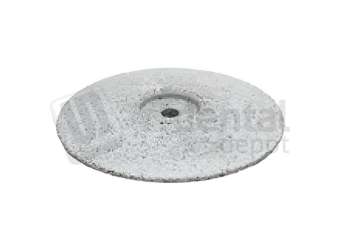 BESQUAL - Silicon Unmounted Knife Edge Wheel Coarse White - Use
for pre-polishing porcelains and metals - Reducing & Smoothing - # 206-201