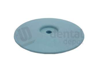 BESQUAL - Silicon Unmounted Knife Edge Wheel Fine Blue - Use for pre-polishing porcelains and metals - High Luster - # 206-203